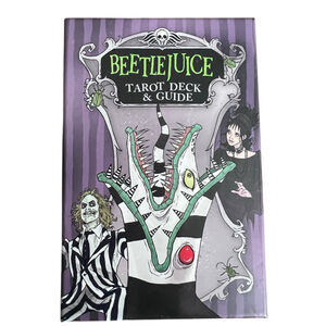 Beetlejuice Tarot Deck & Guide New 78 Cards Horror Gothic Tim Burton